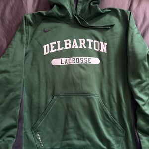 Green Nike Delbarton Lacrosse Hoodie